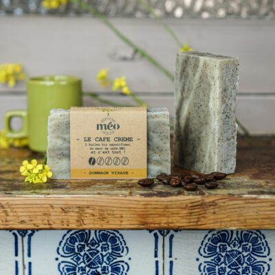 Savon Gommage VISAGE <br>LE CAFÉ CRÈME