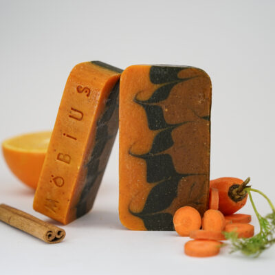 Savon Visage à la carotte <br>Soin BONNE MINE pour peaux ternes
