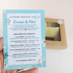 Coffret « Énergie & Fêtes » – Un vent de douceur & fraîcheur pour les fêtes