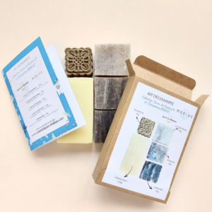 Kit découverte Savon de Roubaix et MöBiUS avec savons de gommage et shampoing solide